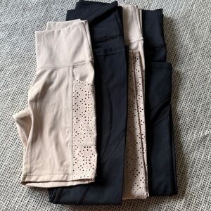 4 aerie active bottoms